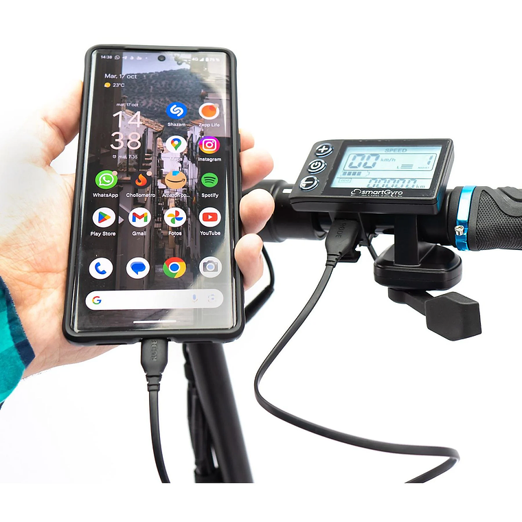 Patinete Eléctrico Smartgyro Rockway Certificado 10