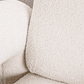 Poltrona en borreguito Nicxon Blanco  - Miniatura 5