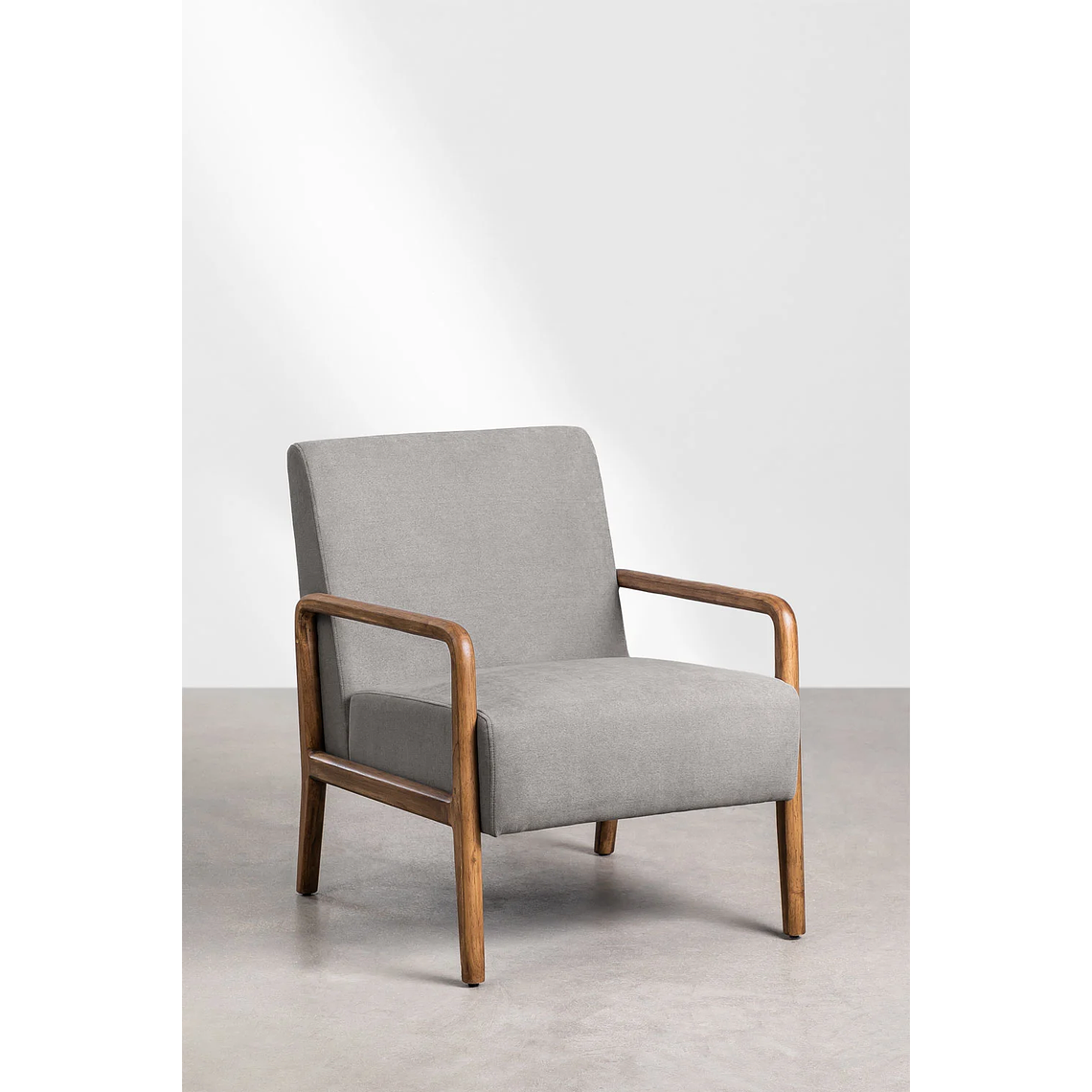 Poltrona Maylene Gris Claro 1