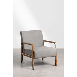 Poltrona Maylene Gris Claro