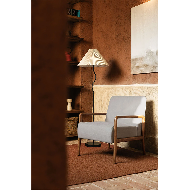 Poltrona Maylene Gris Claro 2