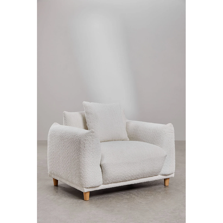 Poltrona en Bouclé Eracli Pack 2 1