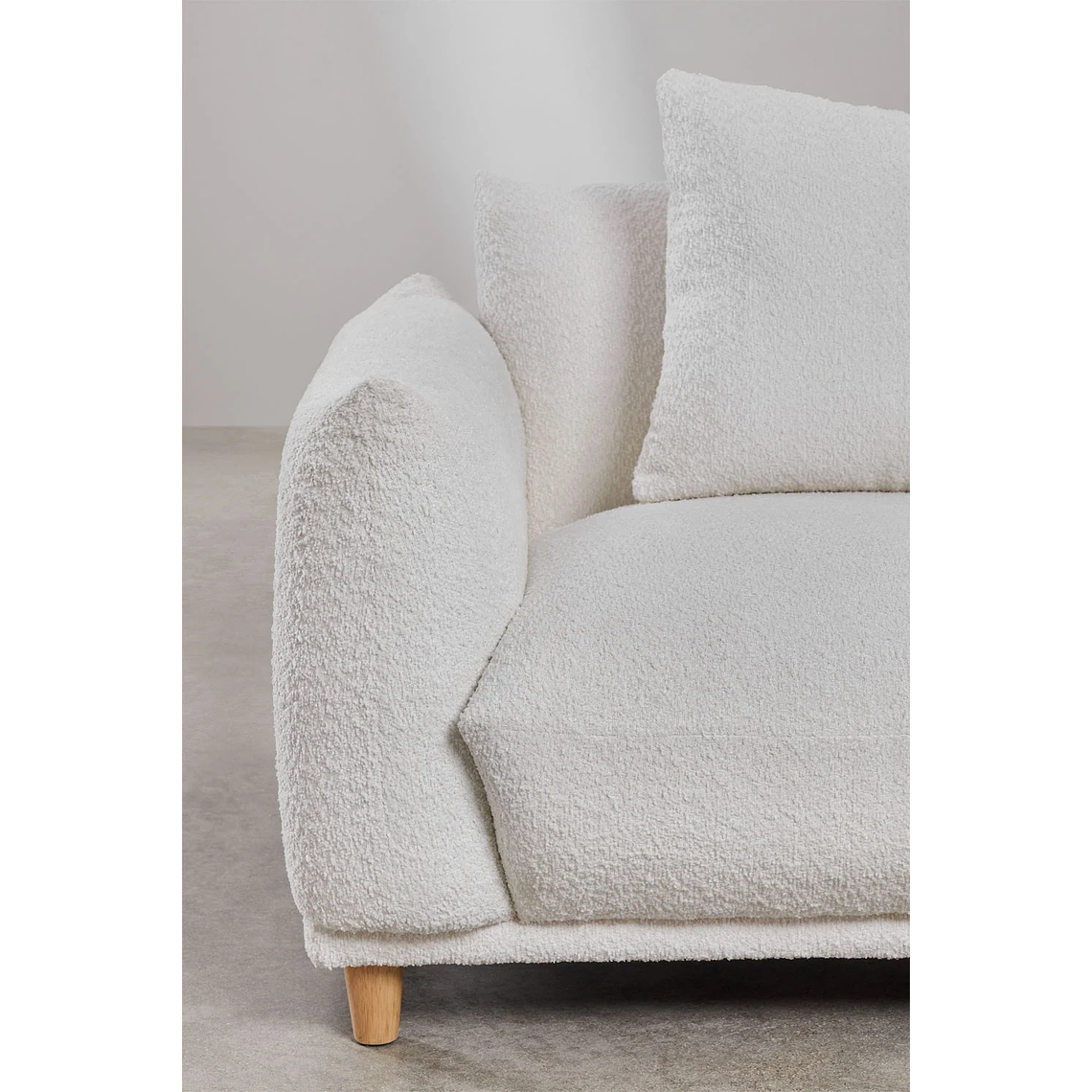 Poltrona en Bouclé Eracli Pack 2 2