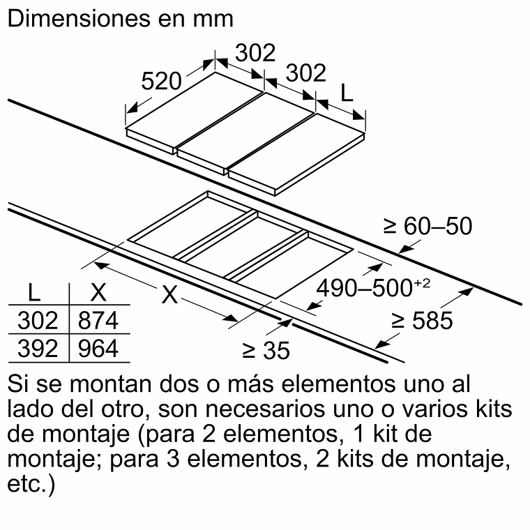 Encimera de Gas Siemens 30 cm 16