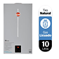 CALEFONT DIGITAL 10 LITROS GAS LICUADO TIRO NATURAL RHEEM - Miniatura 1