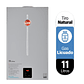 CALEFONT DIGITAL 11 LITROS GAS LICUADO TIRO NATURAL RHEEM - Miniatura 1