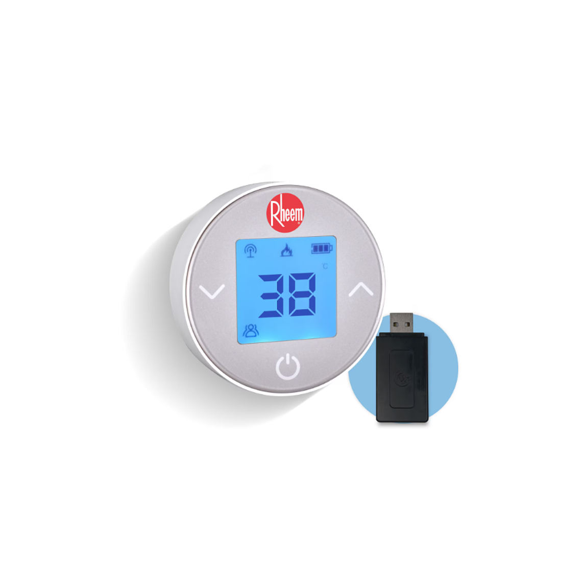 Calefont 21 litros Gas licuado Tiro Forzado con Kit Comfort Control 3