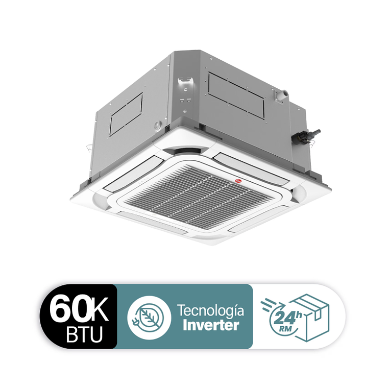 AIRE ACONDICIONADO SPLIT CASSETTE 60000 BTU INVERTER RHEEM 1