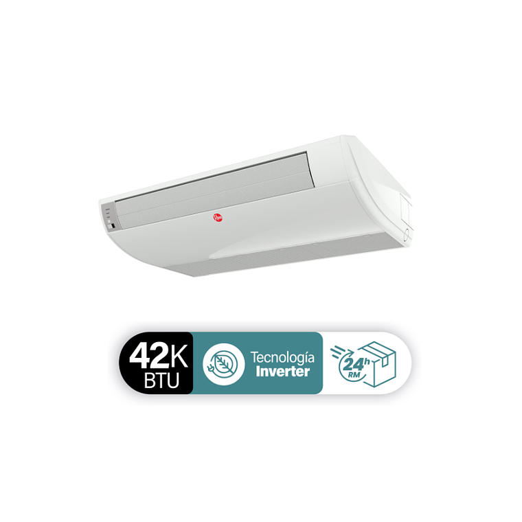 AIRE ACONDICIONADO SPLIT PISO-CIELO 42000 BTU INVERTER RHEEM 1