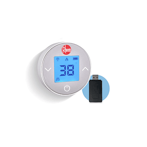 CONTROL REMOTO DIGITAL PARA CALEFONES TIRO FORZADO RHEEM CON RECEPTOR