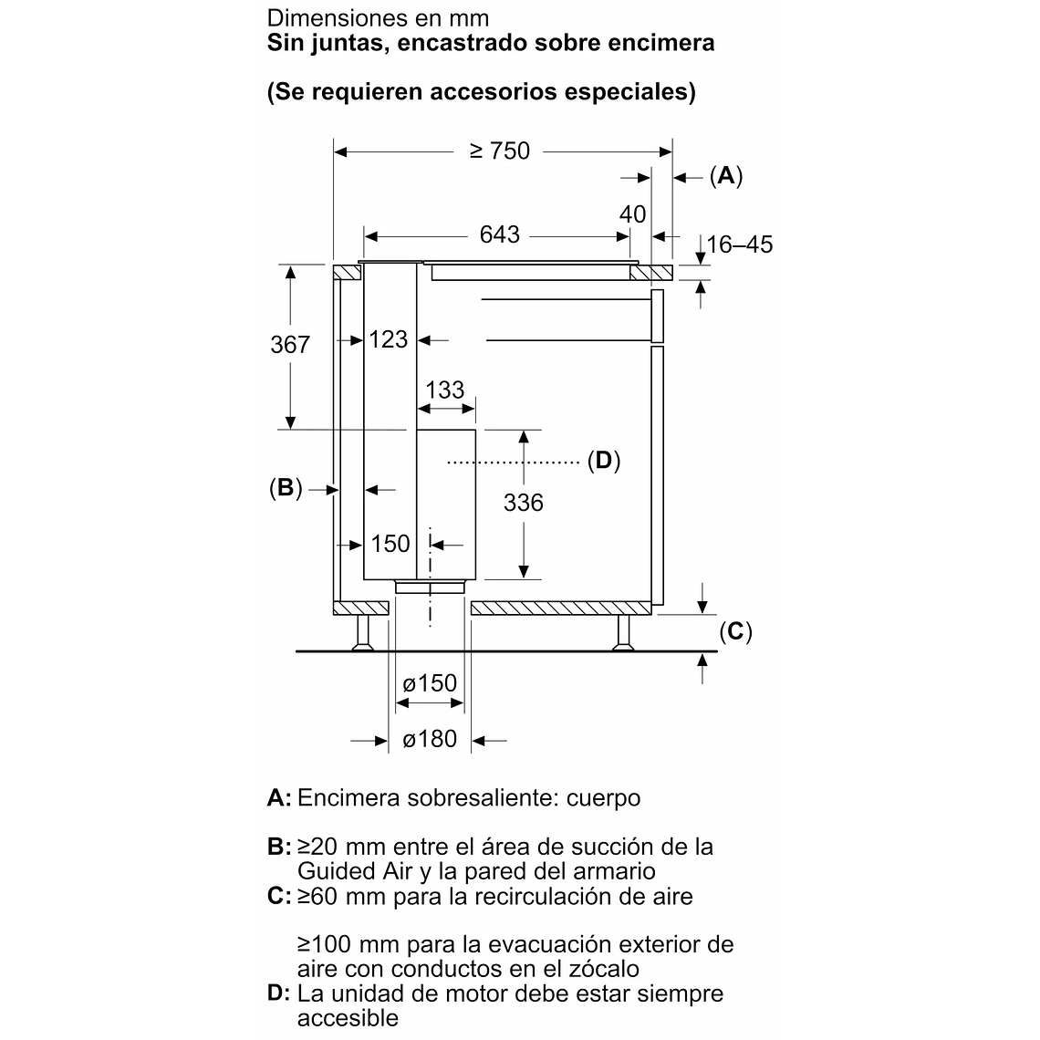 Campana de encimera Siemens 90 cm 833 m3/h LD98WMM60 15