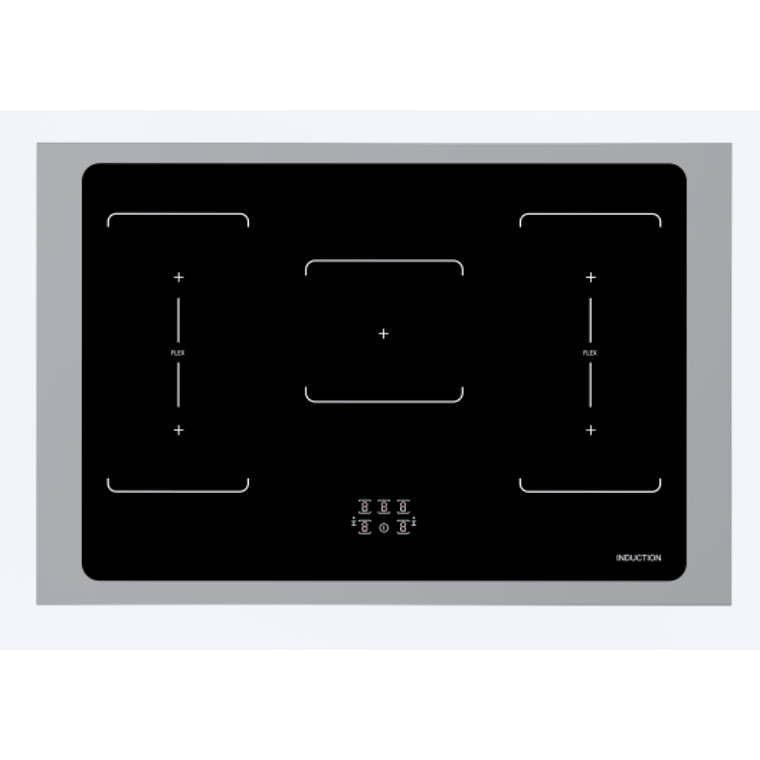 Cocina MEIRELES E 913 de Inducción 90 x 60 cm 5 zona de inducción 3