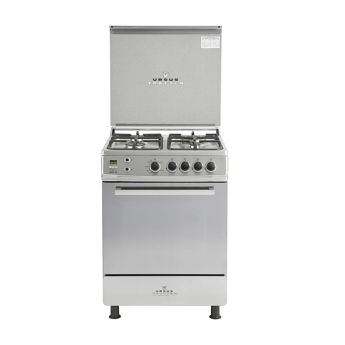 Cocina 4 Quemadores Gas Licuado Ursus Trotter EURO60 PRO 2