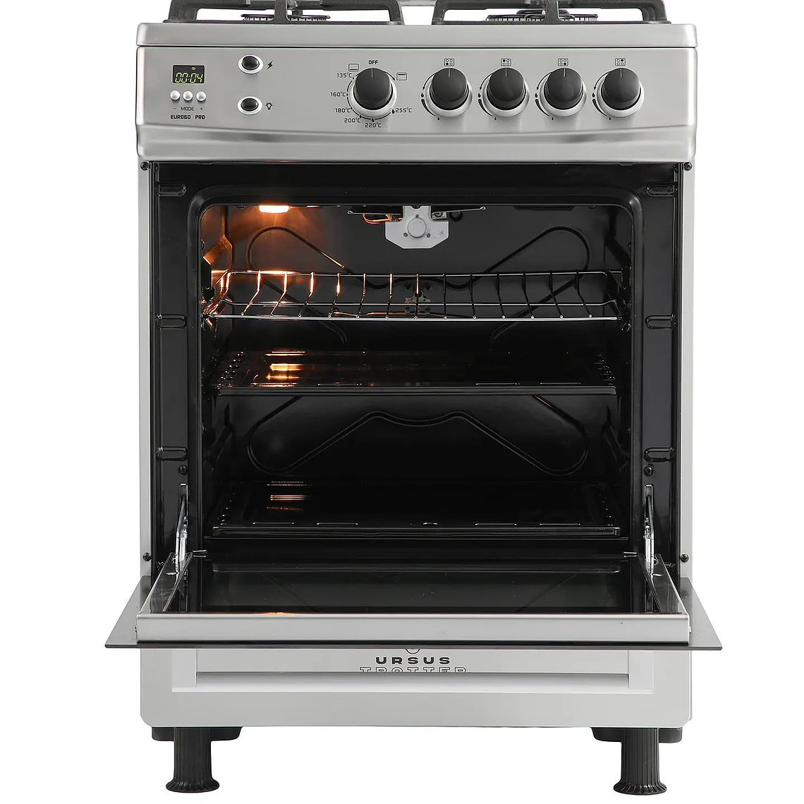 Cocina 4 Quemadores Gas Licuado Ursus Trotter EURO60 PRO 8