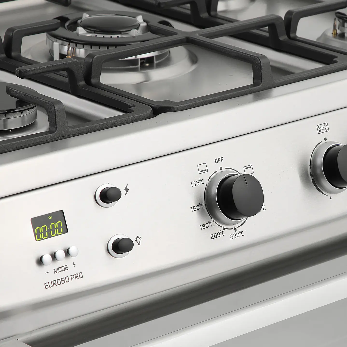 Cocina 5 Quemadores Gas Licuado Ursus Trotter EURO80 PRO 12