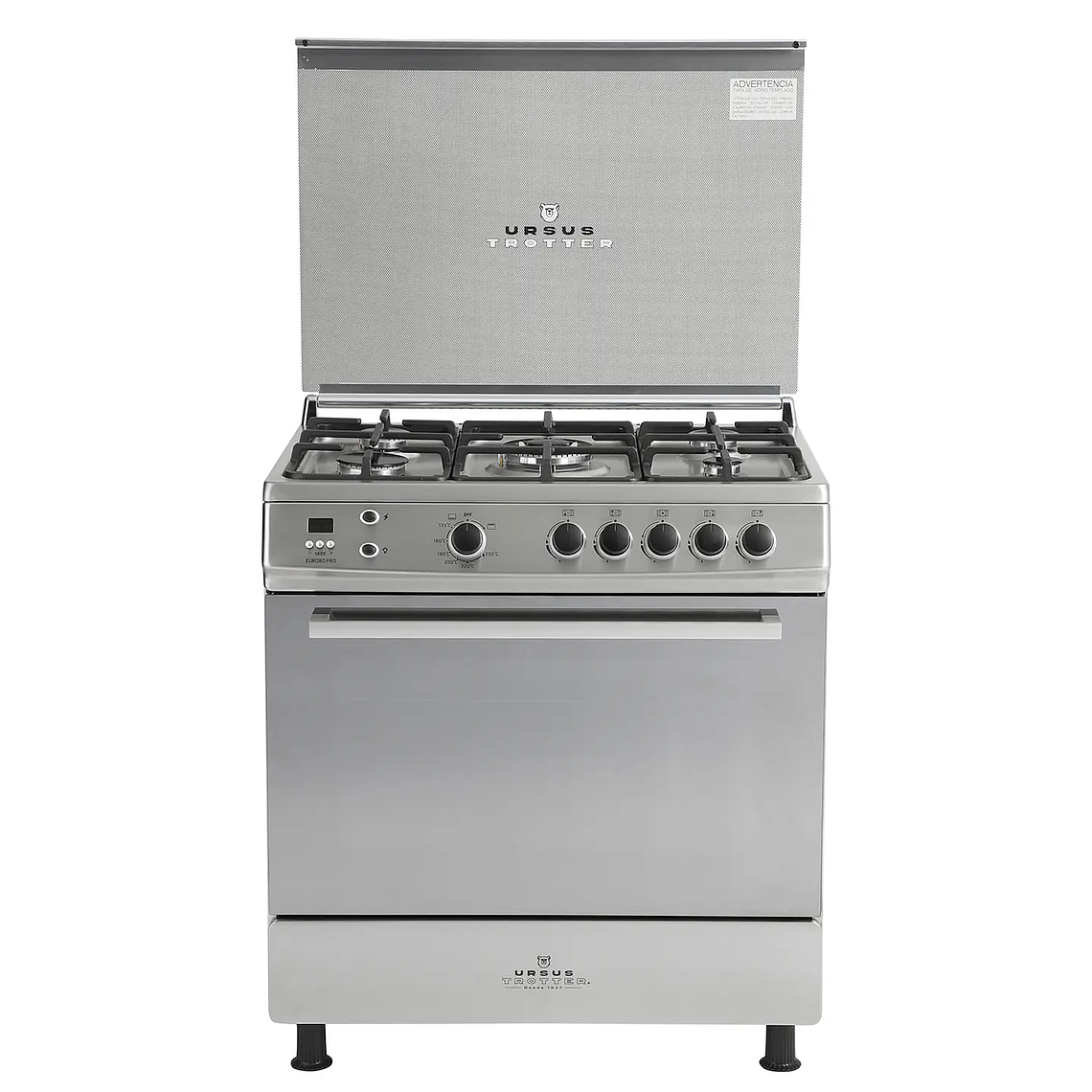 Cocina 5 Quemadores Gas Natural Ursus Trotter EURO80 PRO 2