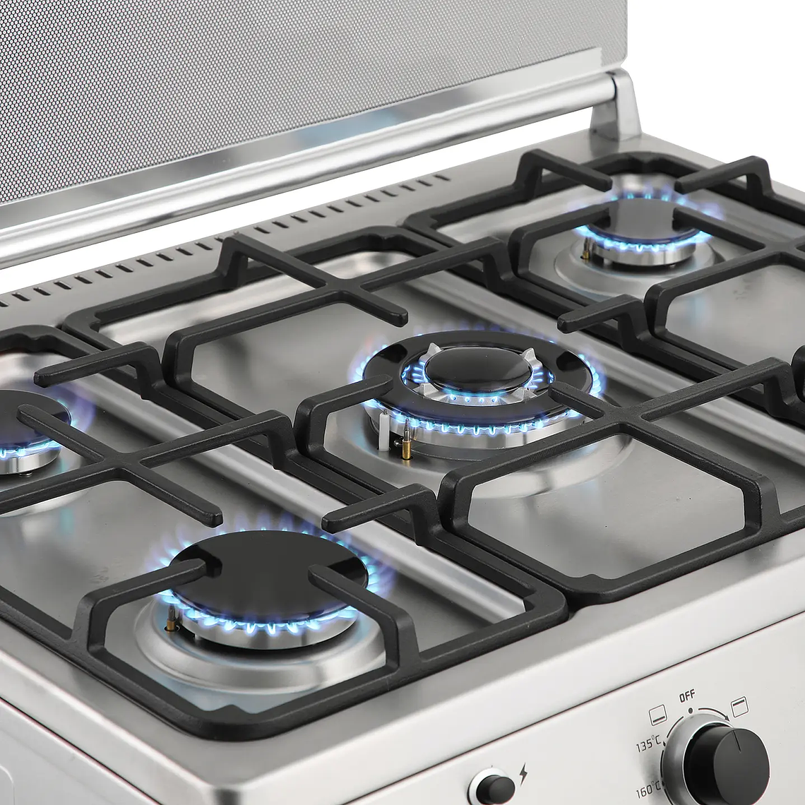 Cocina 5 Quemadores Gas Natural Ursus Trotter EURO80 PRO 10