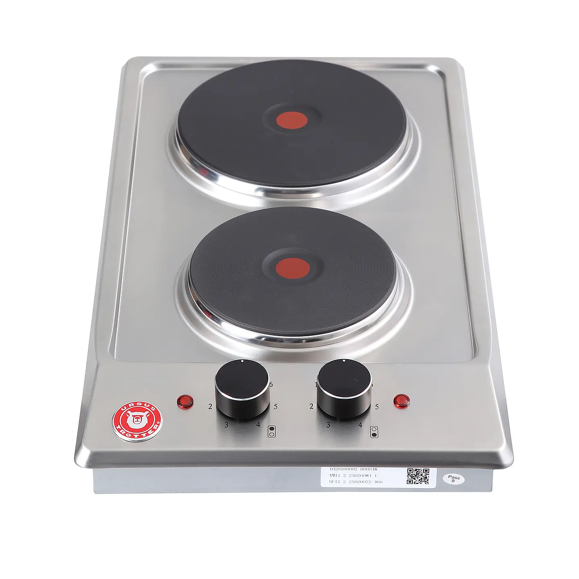 Encimera Eléctrica 2 Platos Ursus Trotter PRIME E2P 4