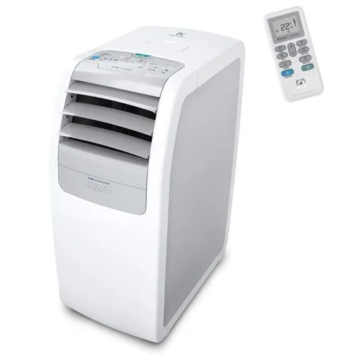 AIRE ACONDICIONADO PORTÁTIL ELECTROLUX 12.000 BTUS FRÍO/CALOR MODO TURBO 4