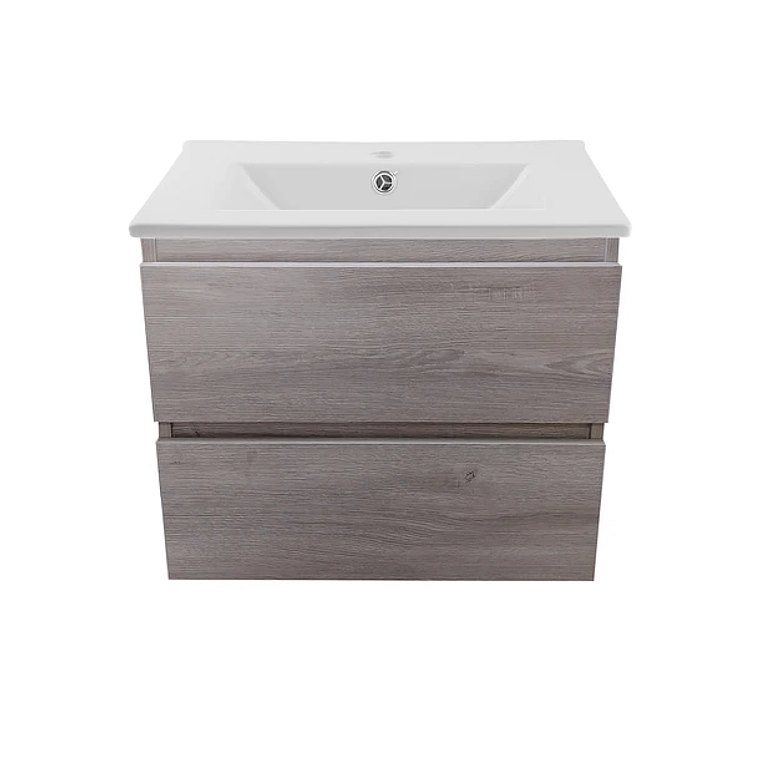 Kit Mueble Vanitorio a Muro Space Nogal Claro 61 cm 6