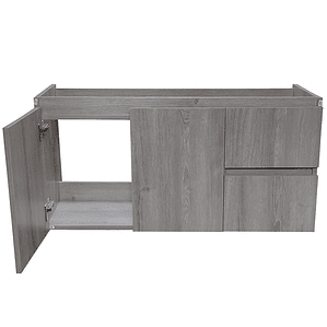 Mueble Vanitorio a Muro Space Nogal Claro 100 cm