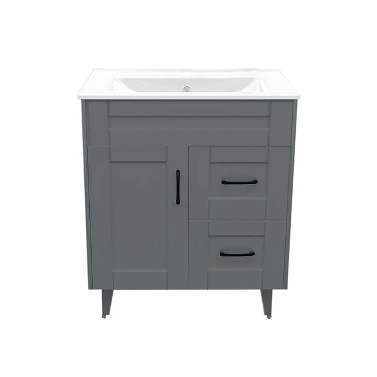 Kit Mueble Deluxe 70SK con Vanitorio Plano-70 Gris 1