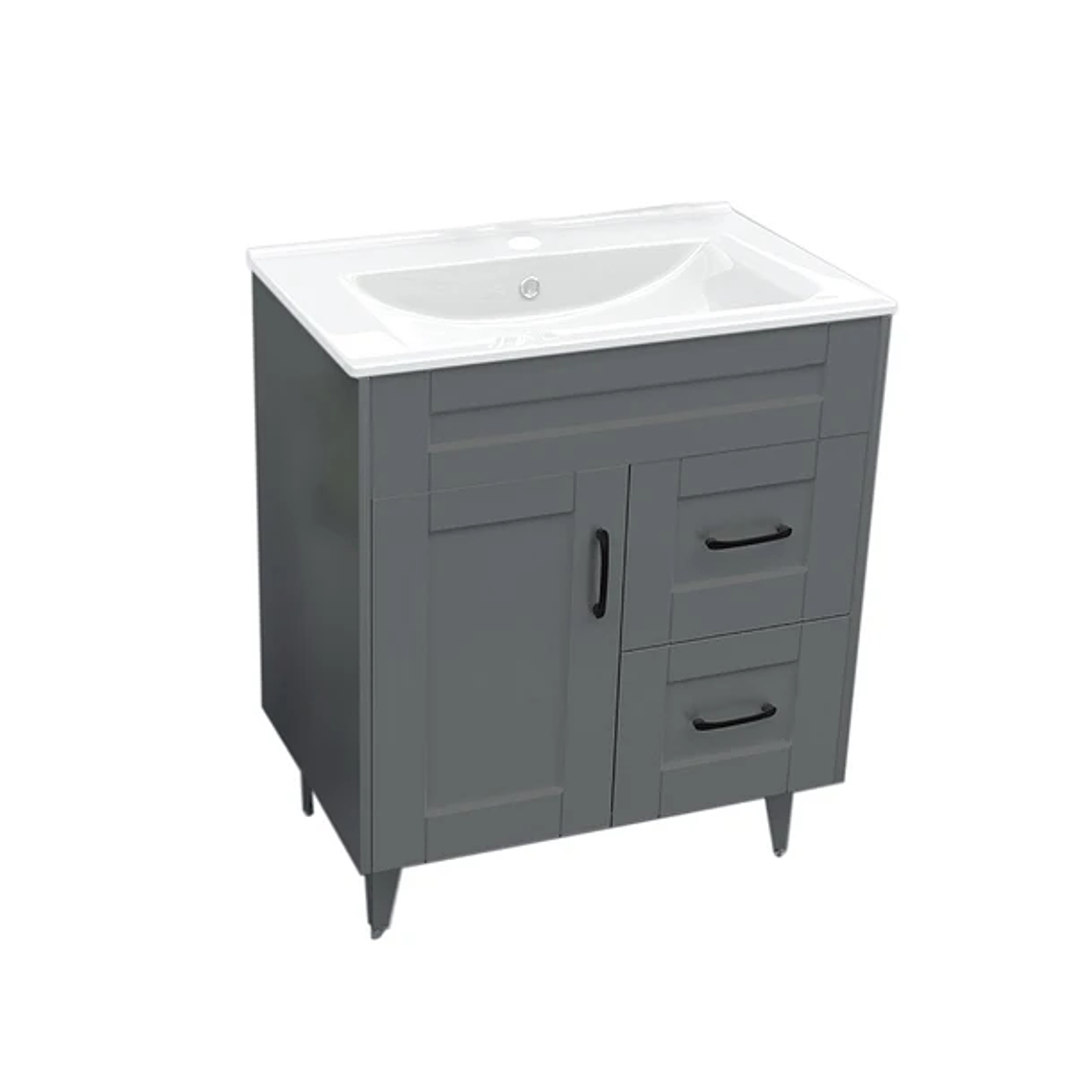 Kit Mueble Deluxe 70SK con Vanitorio Plano-70 Gris 3