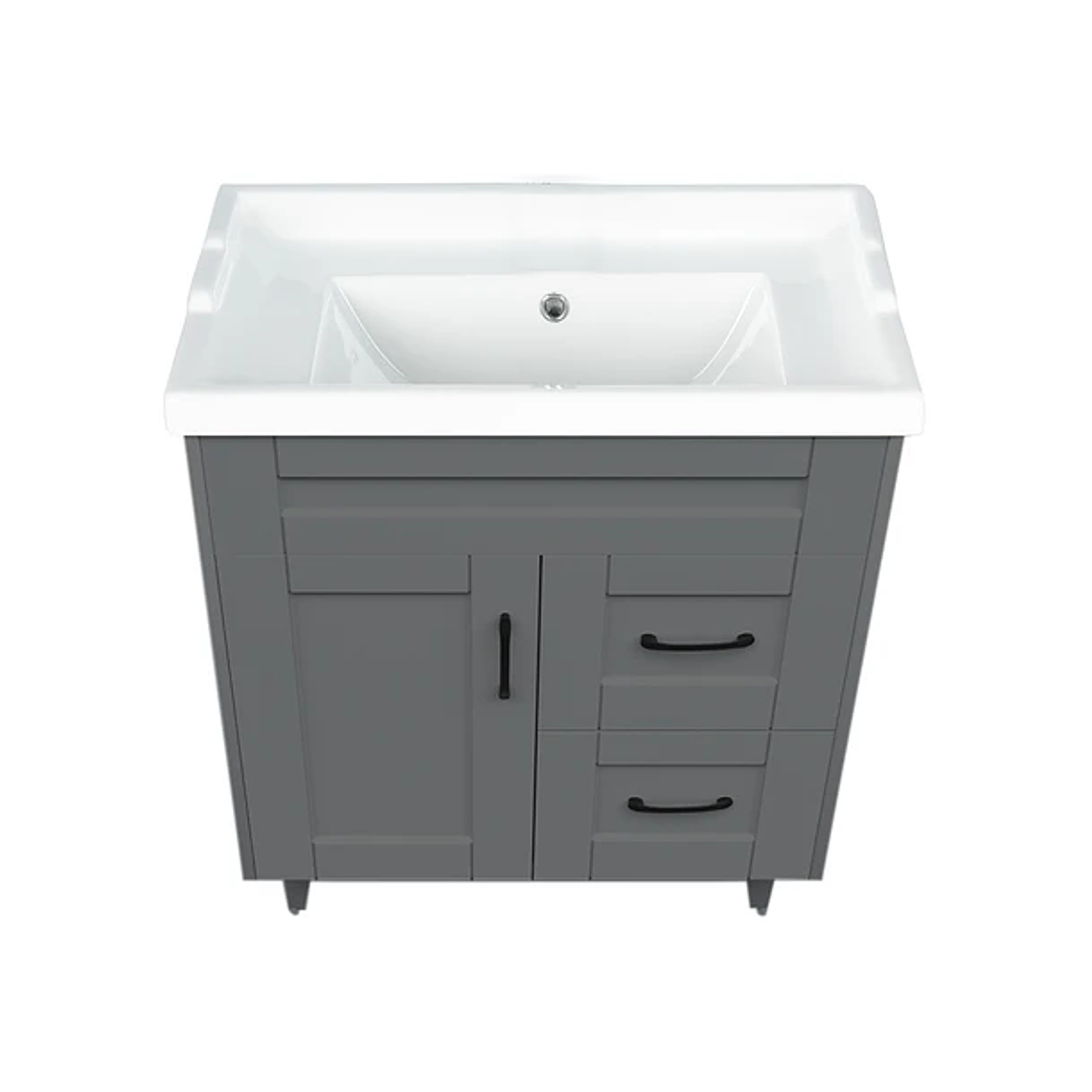 Kit Mueble Deluxe 70SK con Vanitorio F-70 Gris 4