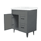 Kit Mueble Deluxe 70SK con Vanitorio F-70 Gris - Miniatura 5