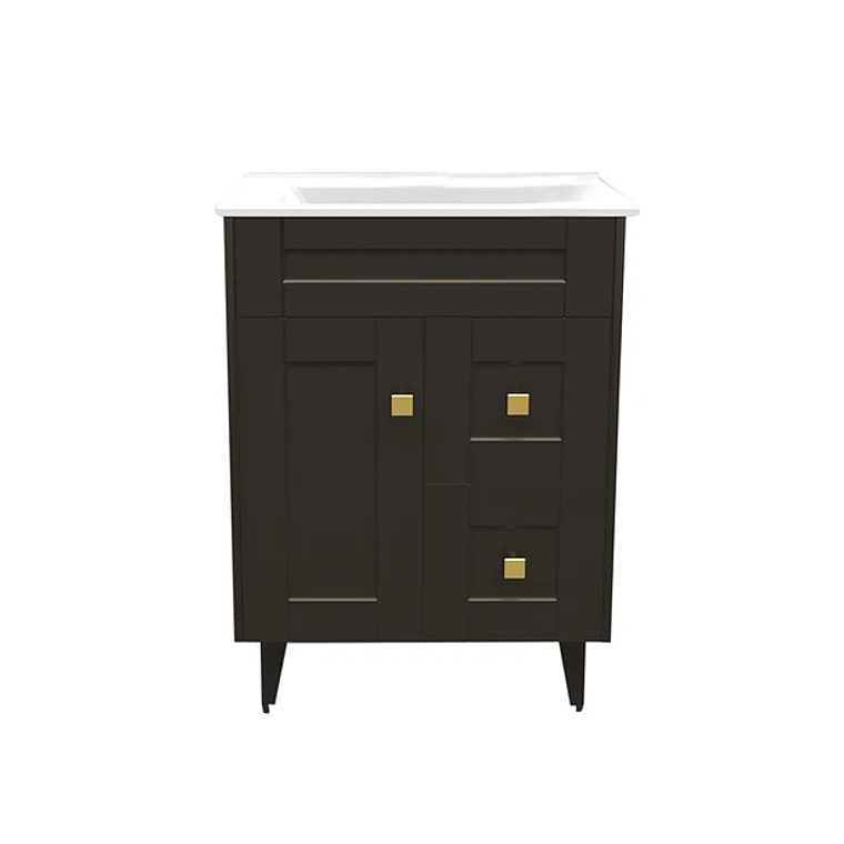 Kit Mueble Deluxe N60SK con Vanitorio Plano-60 Café 1