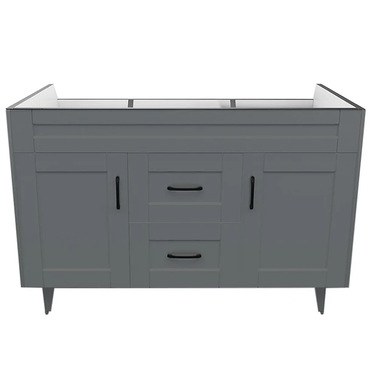 Mueble Vanitorio Deluxe D120SK Gris Doble 1