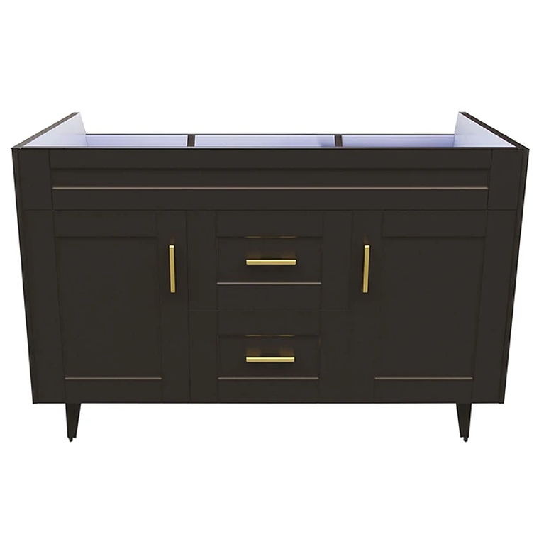 Mueble Vanitorio Deluxe D120SK Café Doble 1