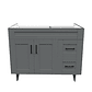 Mueble Vanitorio Deluxe 100SK Gris - Miniatura 1