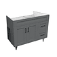 Mueble Vanitorio Deluxe 100SK Gris - Miniatura 3