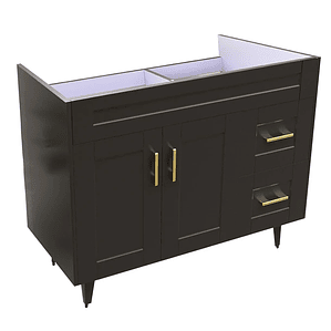 Mueble Vanitorio Deluxe 100SK CAFÉ / 98x80x45cm