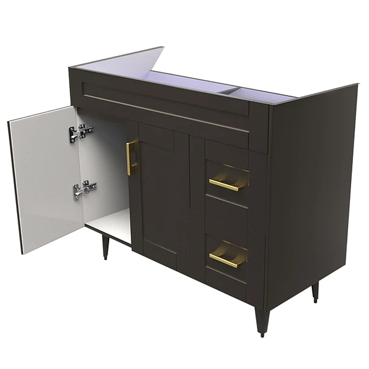 Mueble Vanitorio Deluxe 100SK CAFÉ / 98x80x45cm 3