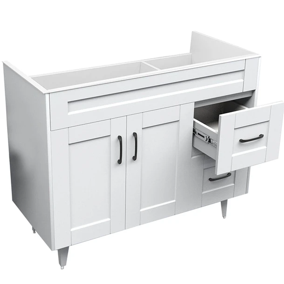 Mueble Vanitorio Deluxe 100SK Blanco 3