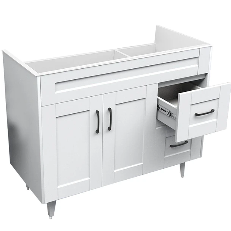 Mueble Vanitorio Deluxe 100SK Blanco 3