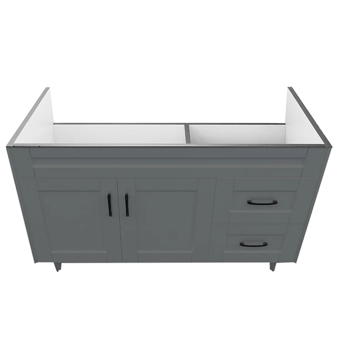 Mueble Vanitorio Deluxe 120SK Gris 2