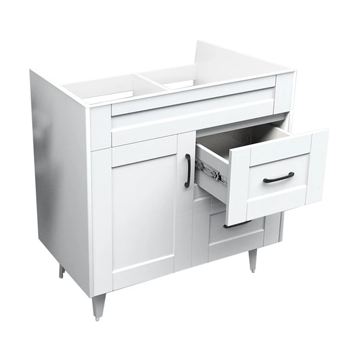 Mueble Vanitorio Deluxe 80SK Blanco 4