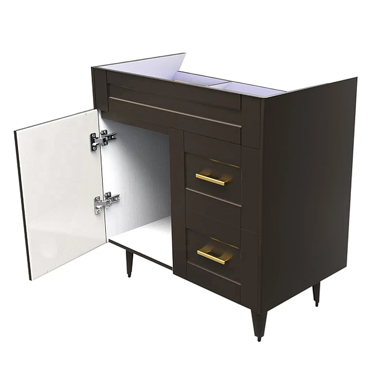 Mueble Vanitorio Deluxe 80SK Café 3
