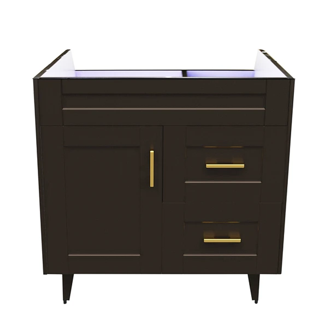 Mueble Vanitorio Deluxe 80SK Café 1