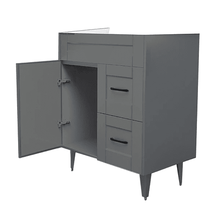 Mueble Vanitorio Deluxe 70SK Gris