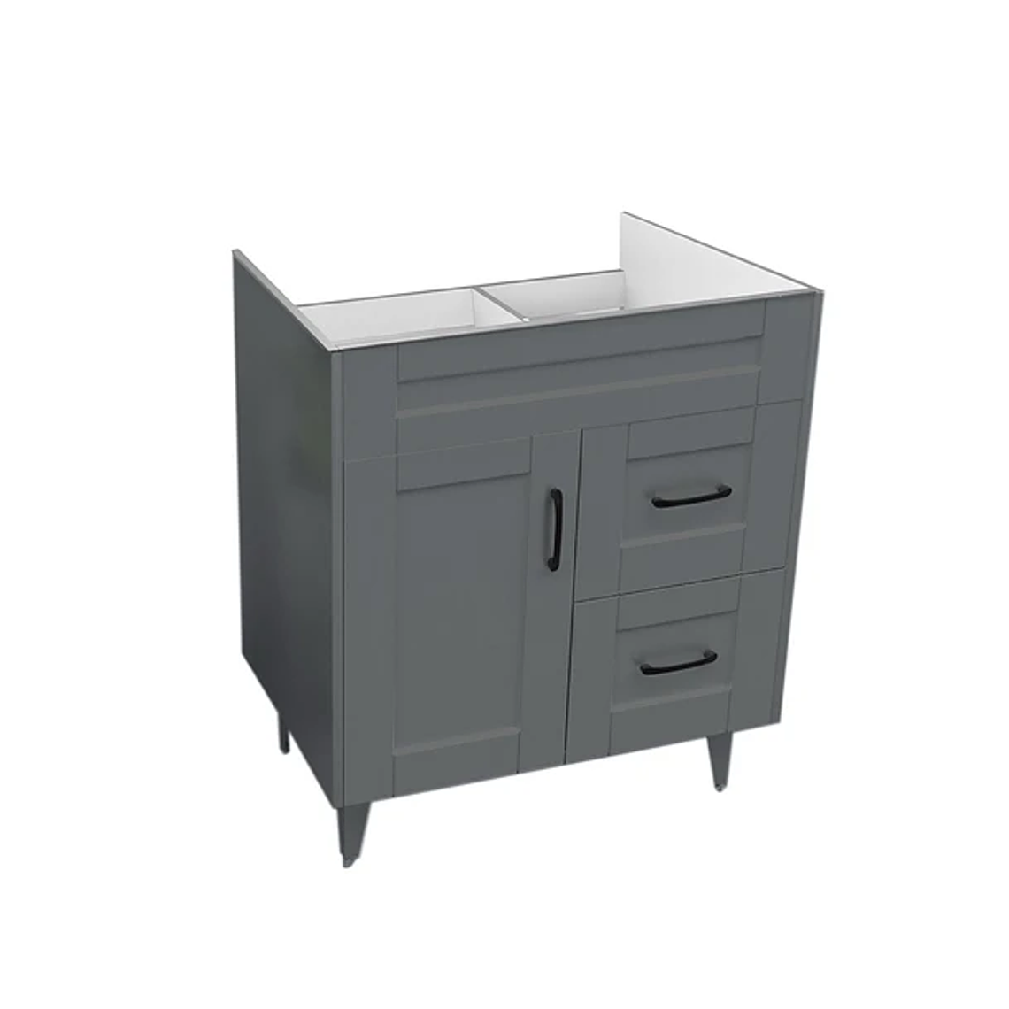 Mueble Vanitorio Deluxe 70SK Gris 3