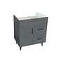 Mueble Vanitorio Deluxe 70SK Gris - Miniatura 3