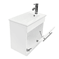 Kit Mueble Vanitorio Elegant a Muro Blanco MB2055Z - Miniatura 4