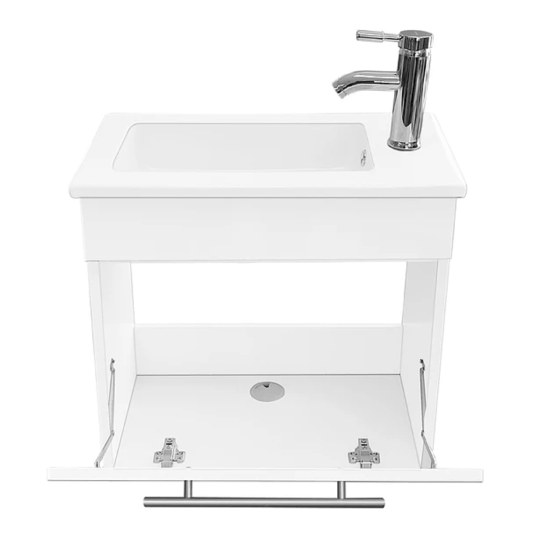 Kit Mueble Vanitorio Elegant a Muro Blanco MB2055Z 5
