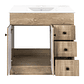 Kit Mueble B80PH-WOOD + Vanitorio Plano-80 - Miniatura 2