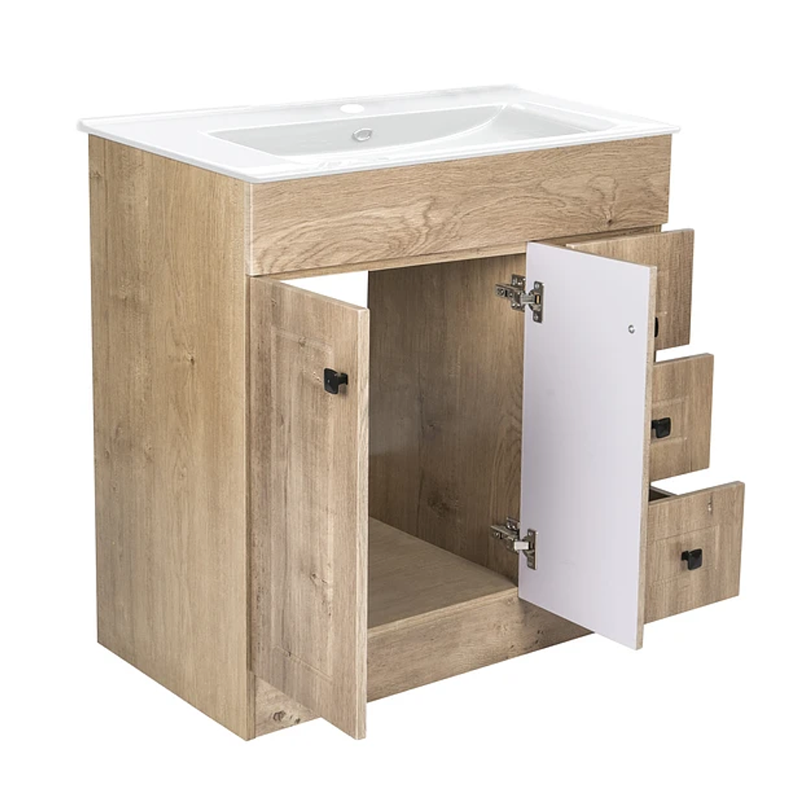Kit Mueble B80PH-WOOD + Vanitorio Plano-80 3