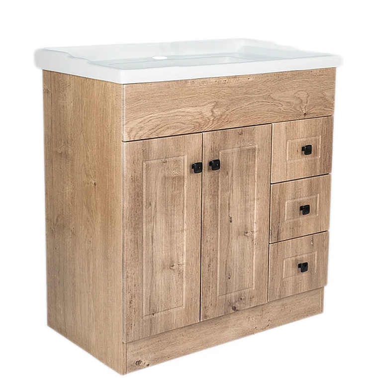 Kit Mueble B80PH-WOOD + Vanitorio F-80 4